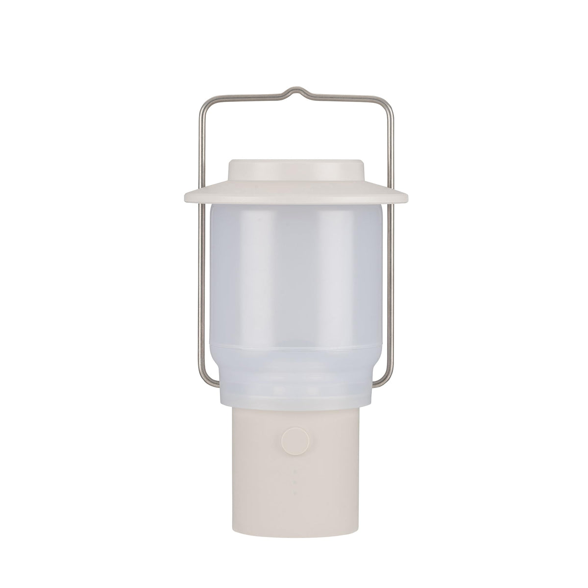Snow Peak Mini Hozuki - Battery-Powered & Lightweight Camping Light - Portable Lantern for Soft, Ambient Light, Ivory