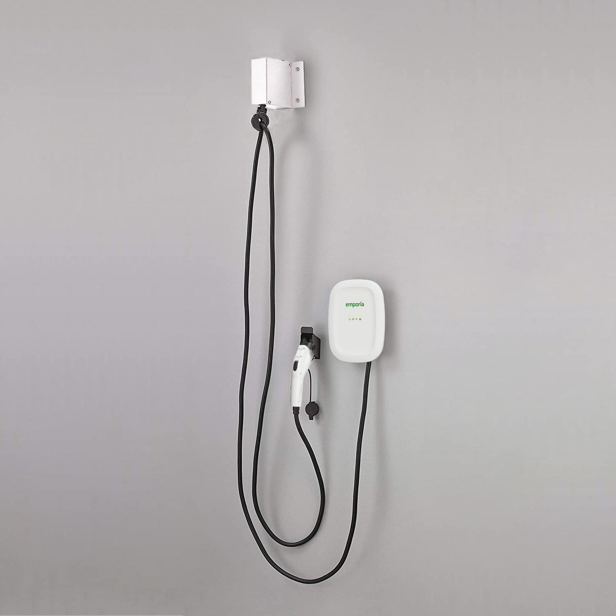 Universal EV Charger Cable Retractor | Wall Mounted Cable Management System | Works with EV Charging Cables from 20 to 25mm