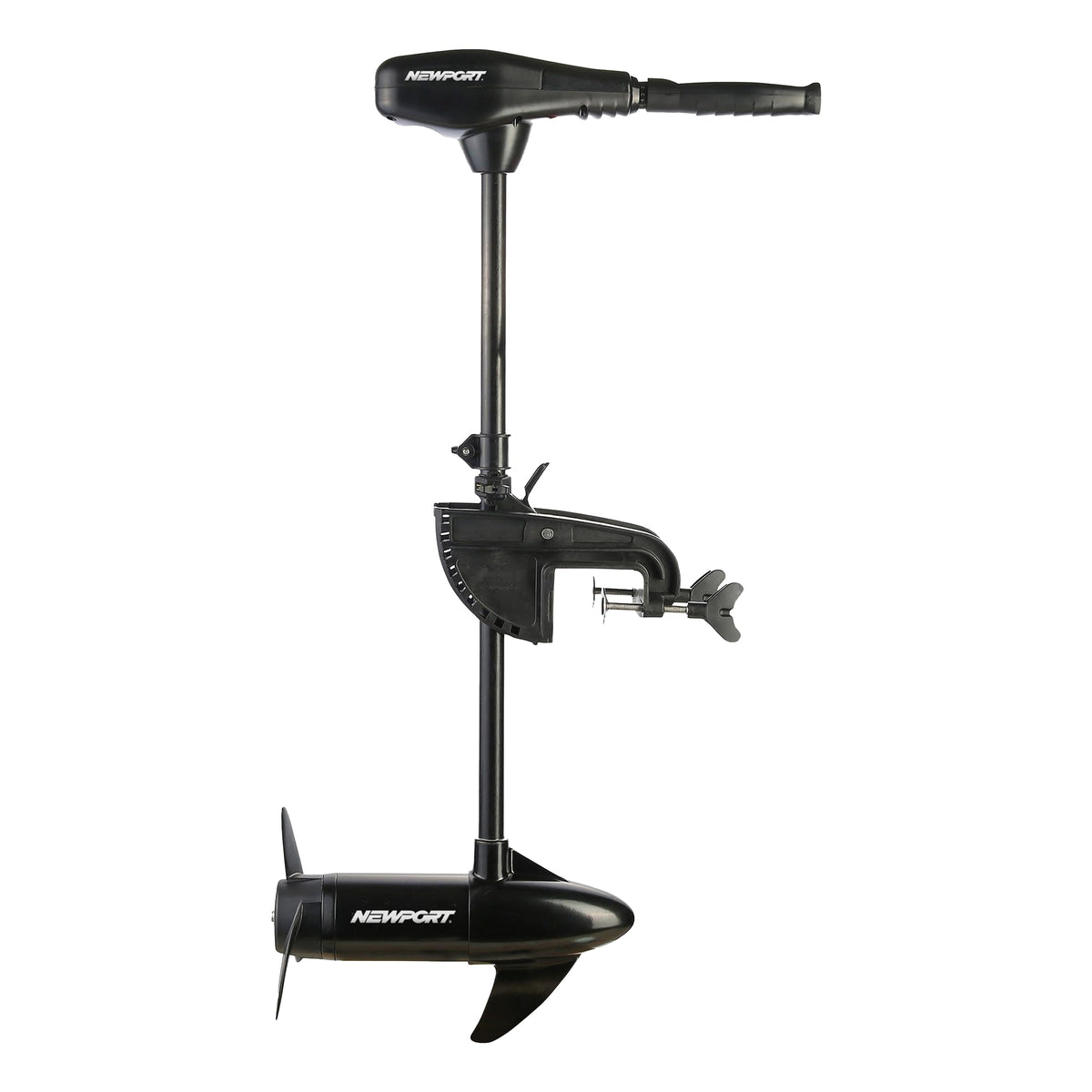 Newport NV-Series 36lb Thrust Trolling Motor 12V – Saltwater Transom Mount Electric Motor for Kayak, Canoe & Small Boat – LED Battery Indicator, 30" Shaft, Quiet Operation