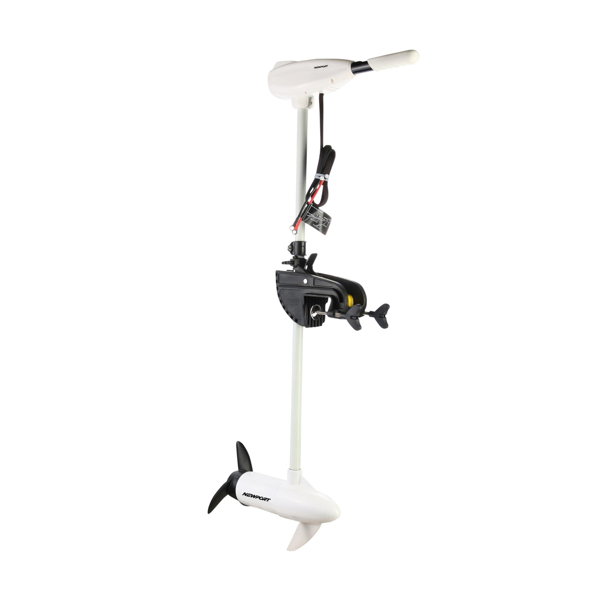 Newport L-Series 62lb Thrust Transom Mounted Saltwater Electric Trolling Motor w/LED Battery Indicator (40" Shaft)