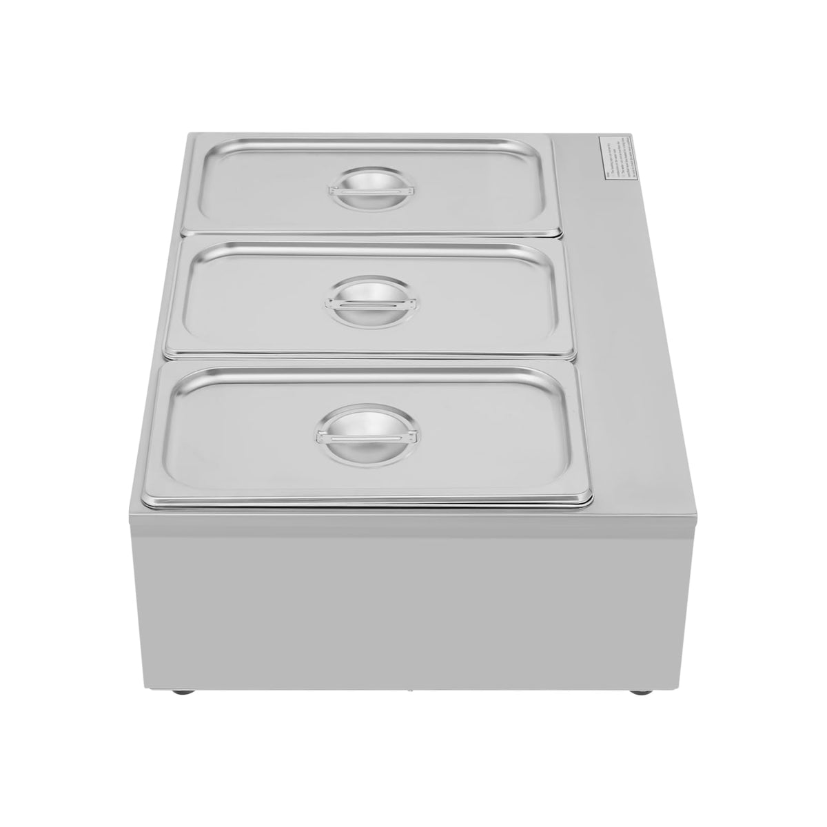 FXEIPOL Commercial Chocolate Tempering Machine, 3 Tanks Stainless Steel Chocolate Melter, 300W Electric Chocolate Warmer Machine for Beverage Stores, Restaurants