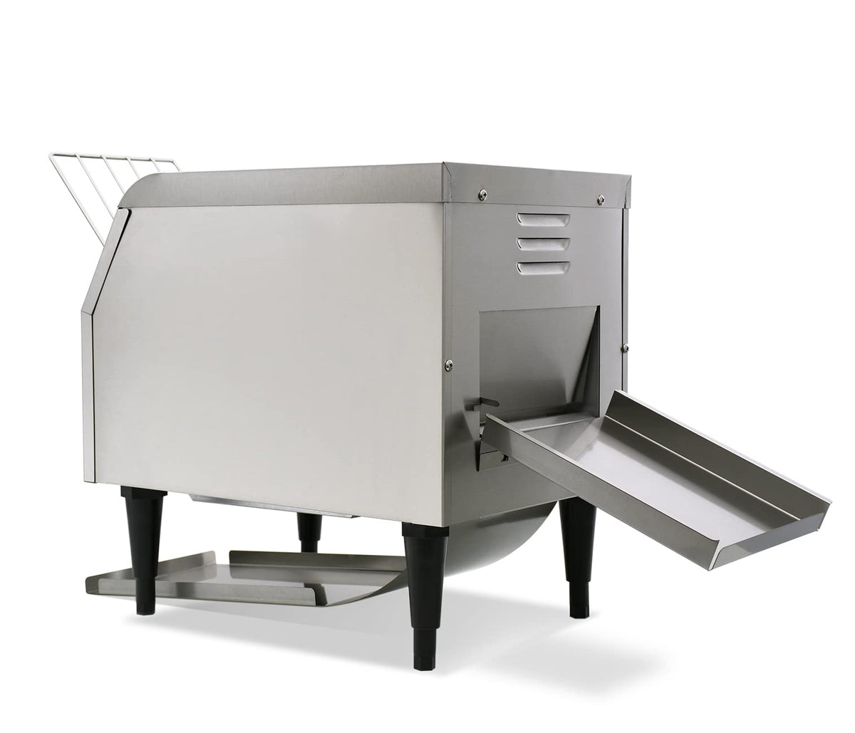 NJTFHU Commercial Toaster Conveyor 150slices/Hour,Stainless Steel Conveyor Toaster for Bun Bagel Bread Heavy Duty with 7 Speed Control/3 Toaster Mode Speed Control/3 Toaster Mode