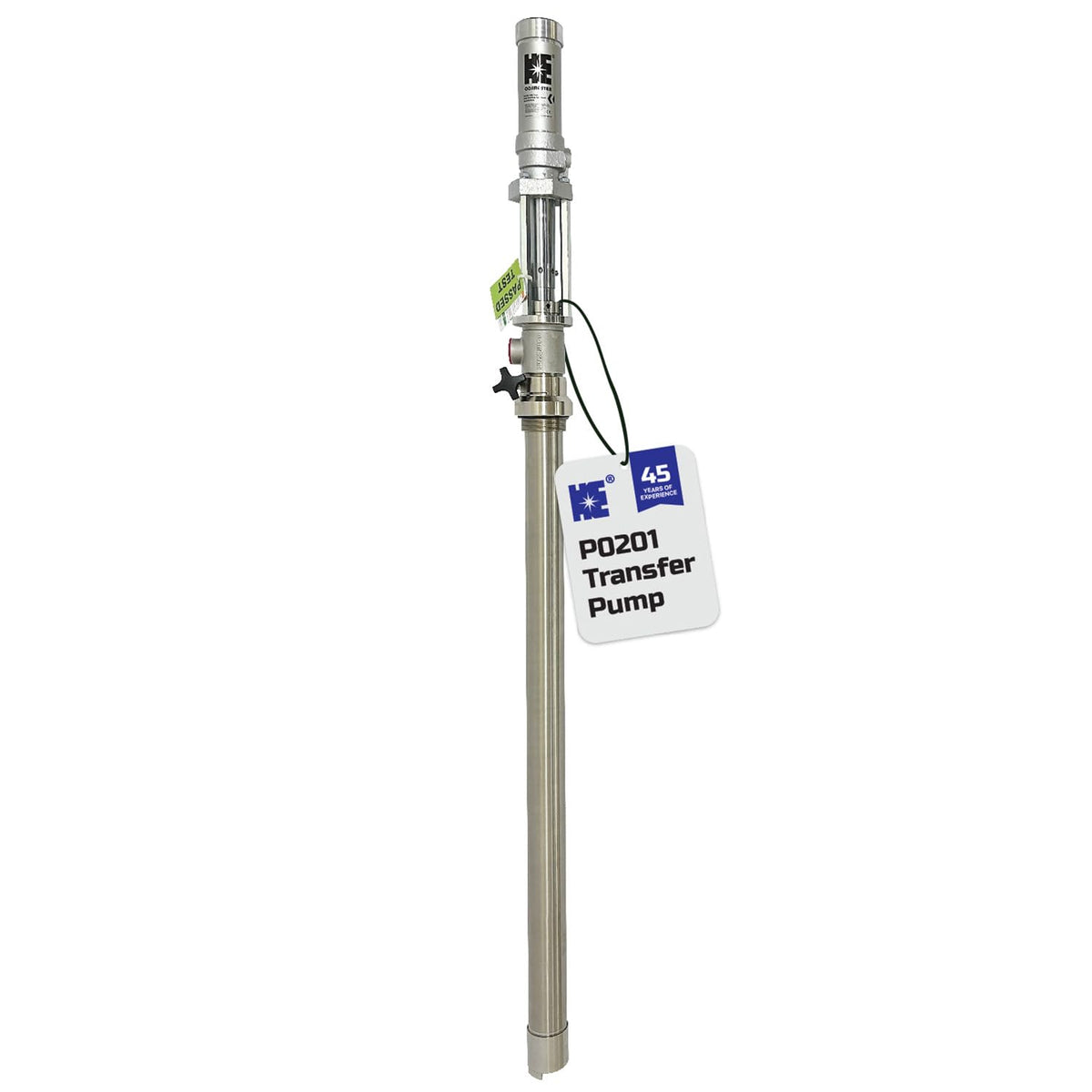 COSMOSTAR 1:1 Air Operated Pneumatic Piston Pump for 55 Gallon Drum Teflon Packing Oil Chemical Transfer Pumps