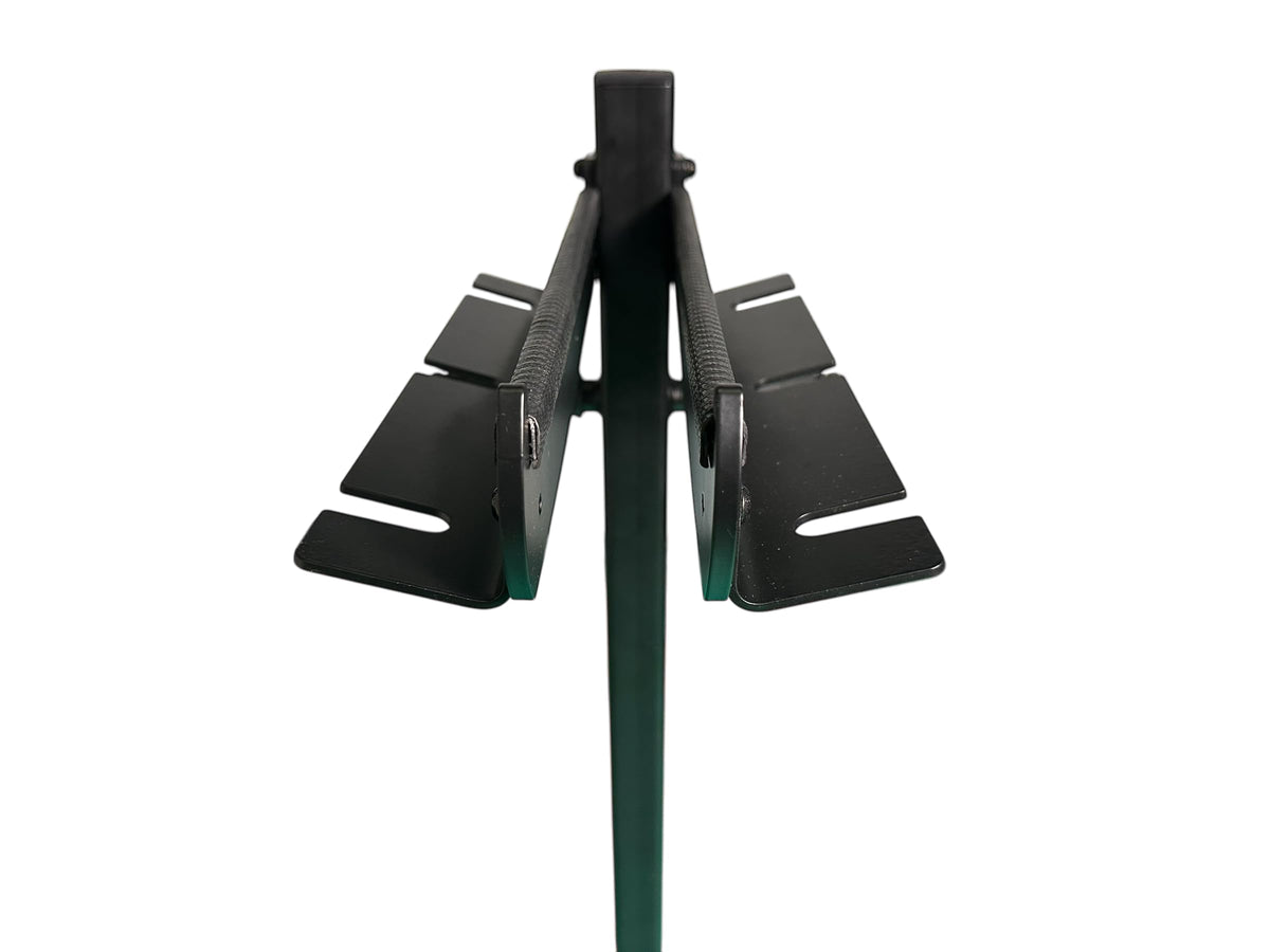 Glide Gear LSH 100 C-Stand Cart – Portable Studio Storage – Holds 6+ Stands, 8.5" Wheels, Wall-Mount Bracket, Steel Build