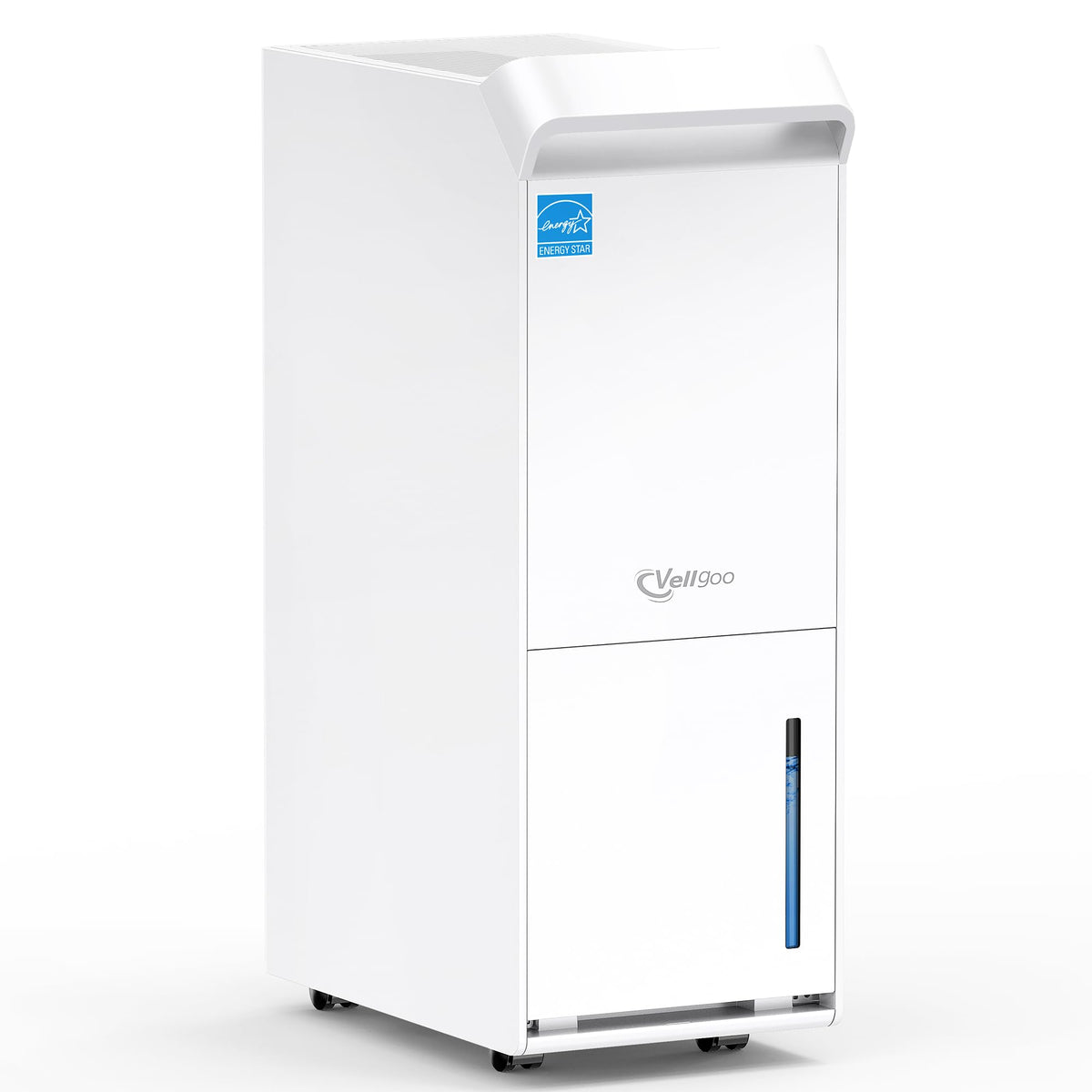 2500 Sq.Ft Most Efficient Energy Star 2025 Dehumidifier,Vellgoo Max 34 Pint/D Dehumidifier for basement with Drain Hose, Intelligent Humidity Control for Home,Bedroom, Bathroom