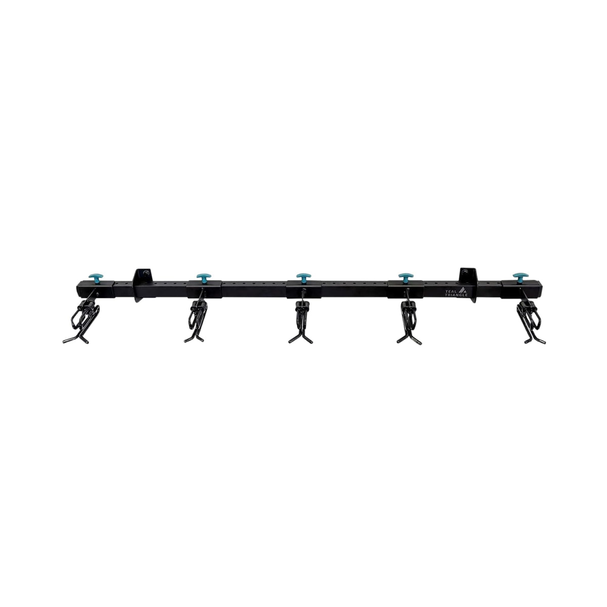 StoreYourBoard Lone Peak Ski Storage Rack, Wall Mount Organizer Holds 5 Pairs of Skis and Poles, Supports 300 lbs, 46 in x 8 in x 3.5 in