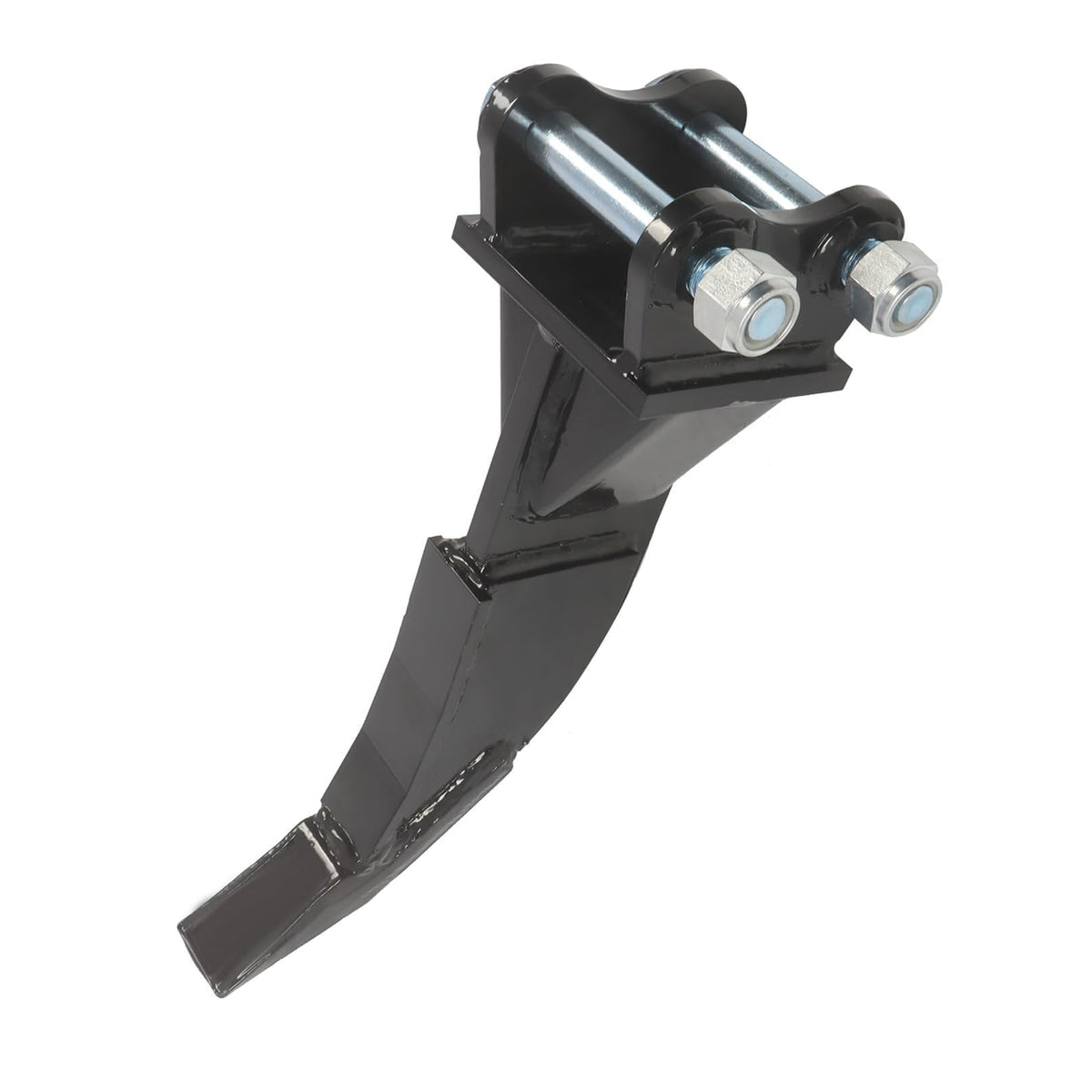 Agrovolcyn Mini Excavator Ripper with Pins Compatible with 1-1.5 Ton Small Excavator 3.54in Span 0.98 Aperture Inches Single Hook Backhoe