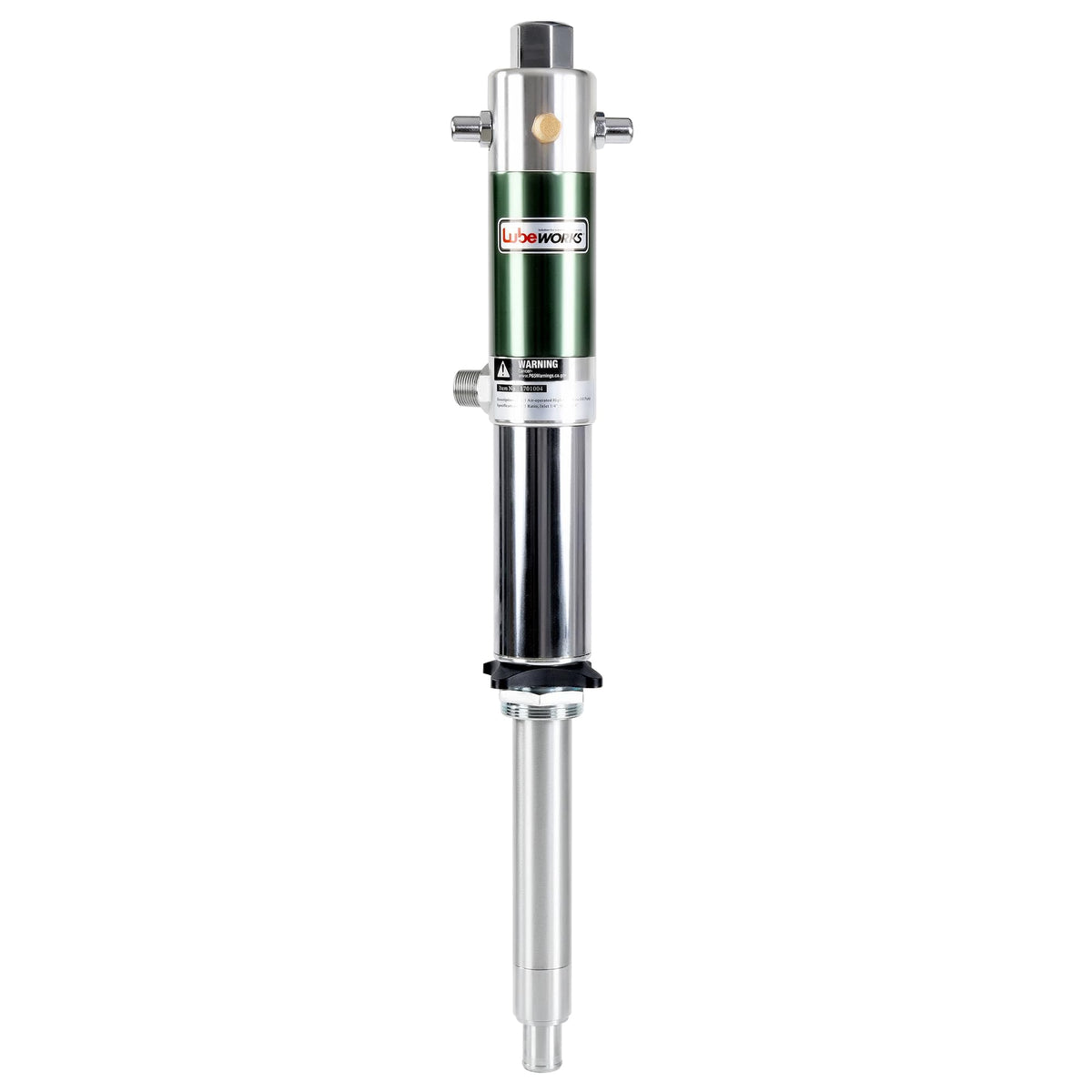 Lubeworks Oil Transfer Drum Pump Double Action 1:1 Fast High Flow Rate 8.5GPM / 32LPM for SAE130 Oils/Fluids
