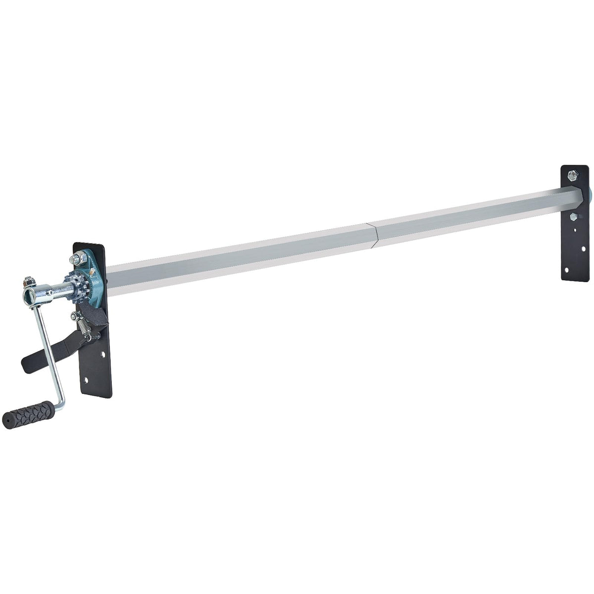 VEVOR Hand Crank Tarp Roller Kit, 64" to 104" Wide, Aluminum Alloy, Manual Cab Level Dump Truck Tarp Roller with 7" Sponge-Wrapped Handle, Perfect for Dump Trucks, Trailers, Trash Haulers (No Tarp)