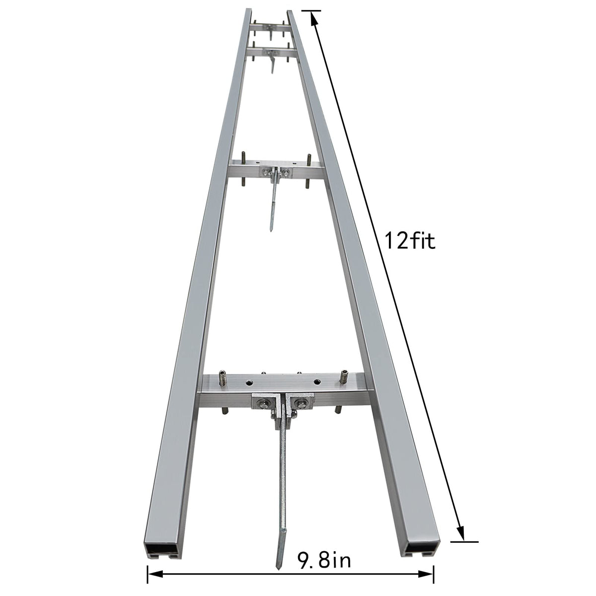 XSLOER Portable Chainsaw Mill 12FT Rail Mill Guide System
