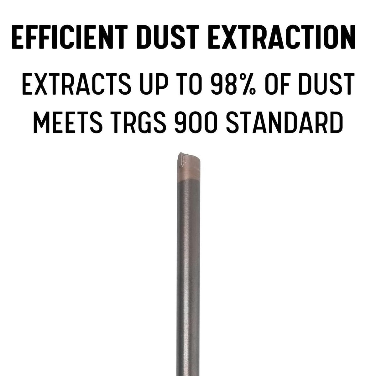 Drill America 1-3/8” X 47-1/4" SDS-Max Multicut Dust Extraction Drill Bit