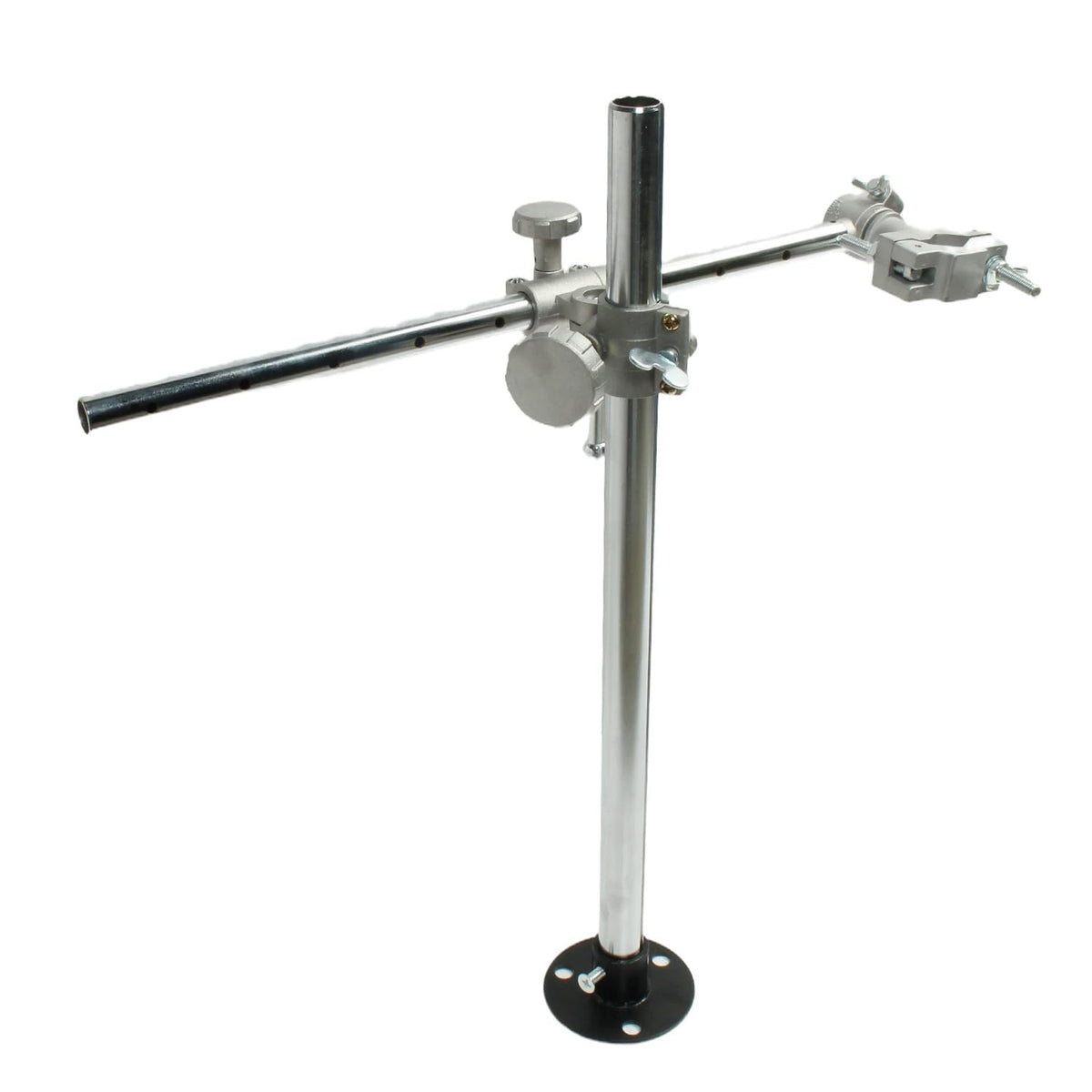 Welding Torch Holder Support Mig Tig Gun Holder WIth V-Clamp Mountings for Gas Torch Cutting Machine, Positioner Turntable, Horizontal Bar 500mm(19.68in), Vertical Bar 600mm(26.6in)