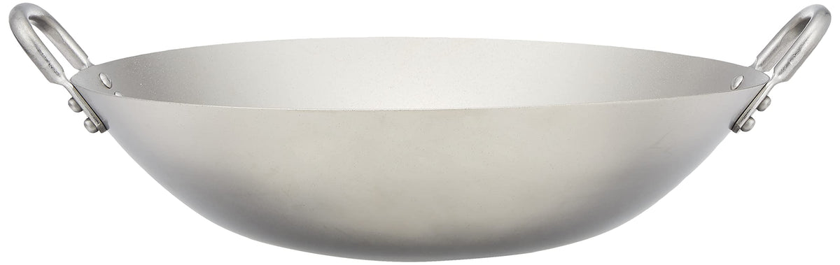 遠藤商事 Endoshoji ATY62030 Commercial Wok, 11.8 inches (30 cm), Titanium, Made in Japan