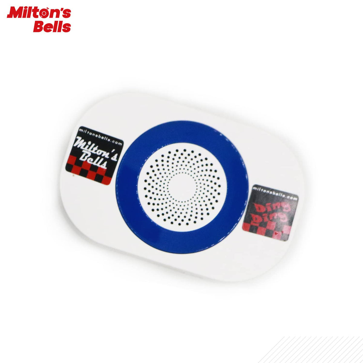 Milton’s Bells Driveway Alarm - Wireless Chime Kit with 25' Signal Hose, Transmitter, and Door Chime with Built-in Volume Control
