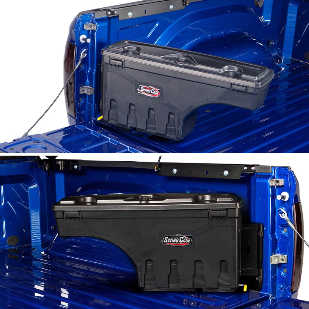 RealTruck UnderCover SwingCase Truck Bed Storage Box | SC300D | Fits 2002 - 2023 Dodge Ram 1500, 2003-20 2500/3500, Drivers Side (Without RamBox)