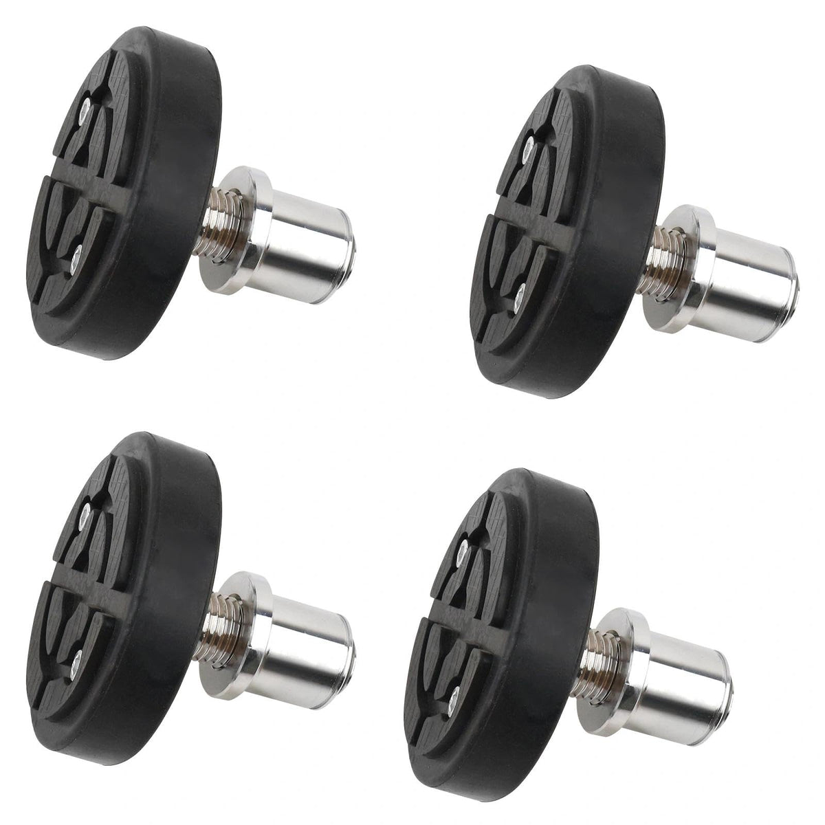 SONAKY 4pcs Shaft Diameter 38mm Car Lift Rubber Tray, 4-9cm Plus-High Car Lift Feet Pads Replace for 2 Post Car Lift Bridge Jack Car Heightening Feet Tray