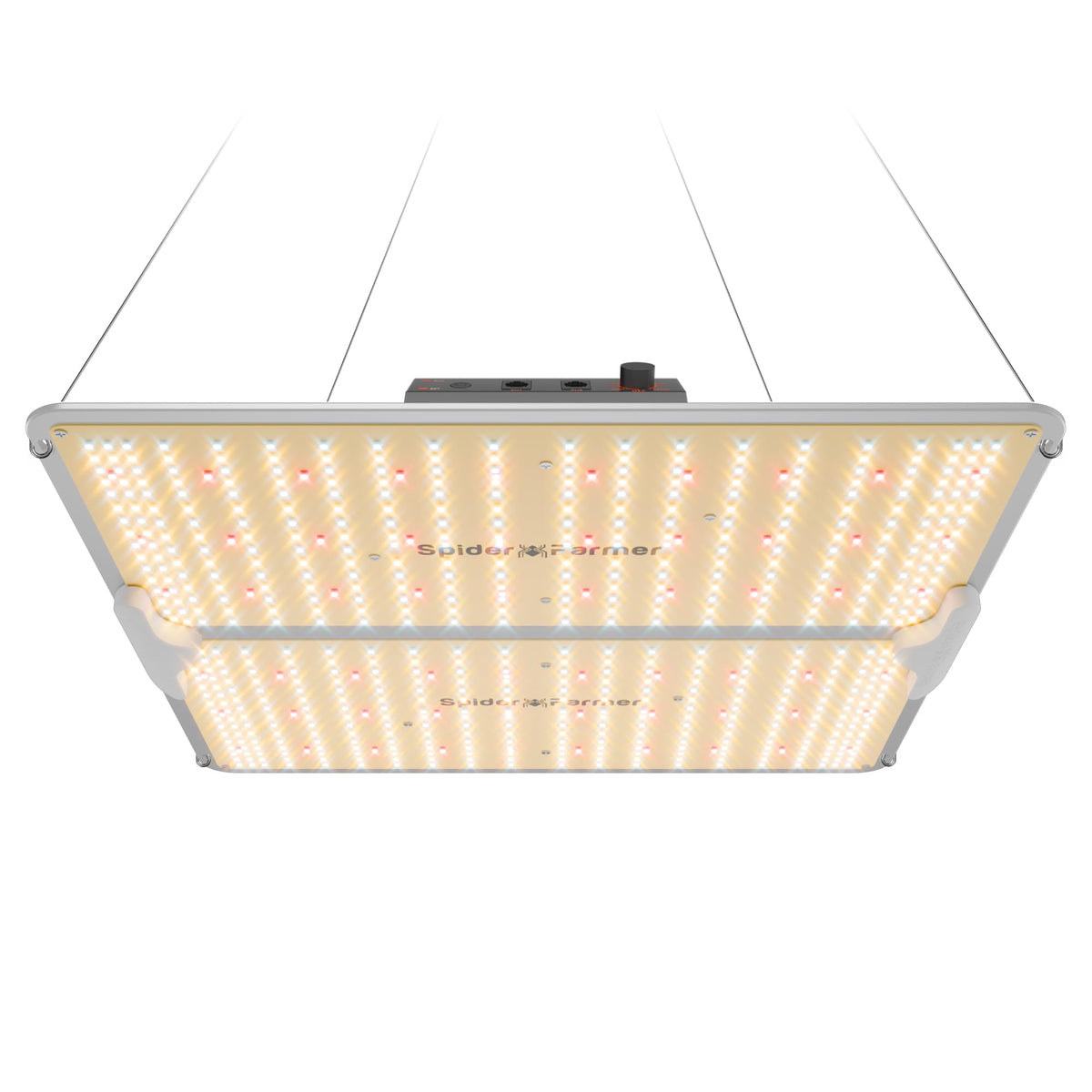 Spider Farmer SF2000Pro 200W LED Grow Light for Indoor Plants, Upgraded High Efficiency LEDs, Dimmable Full Spectrum High PPFD, Deep Penetration for Seed Starting/Vegetables/Bloom in 3x3 Grow Tent