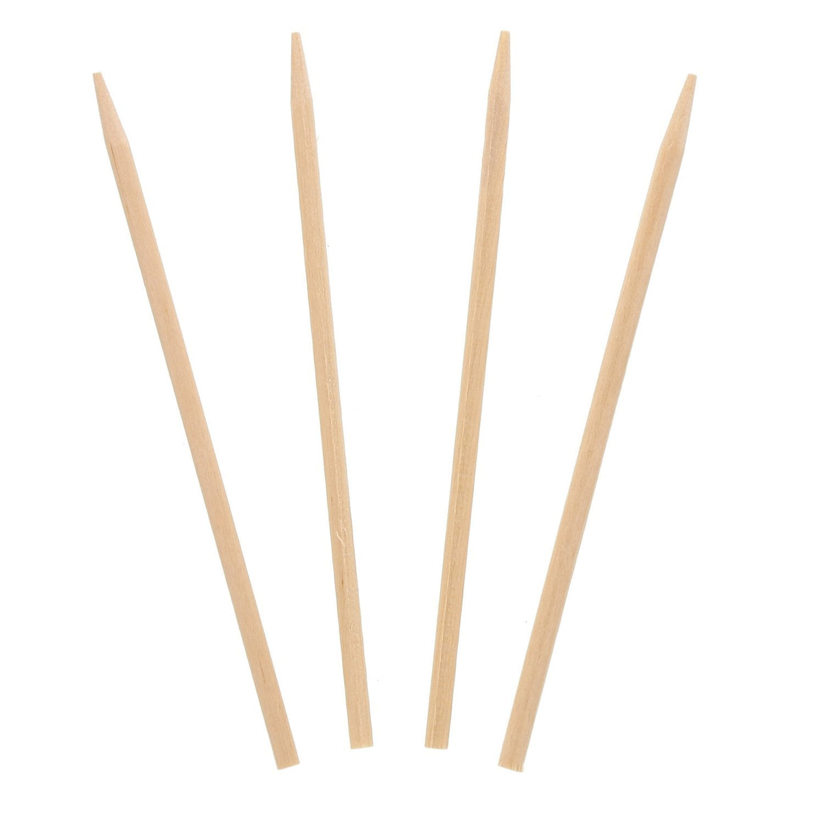 Royal 4.5 Inch x .15 Inch Wood Skewers for Grilling Meat, Satays, and Skewered Vegetables, Case of 10,000