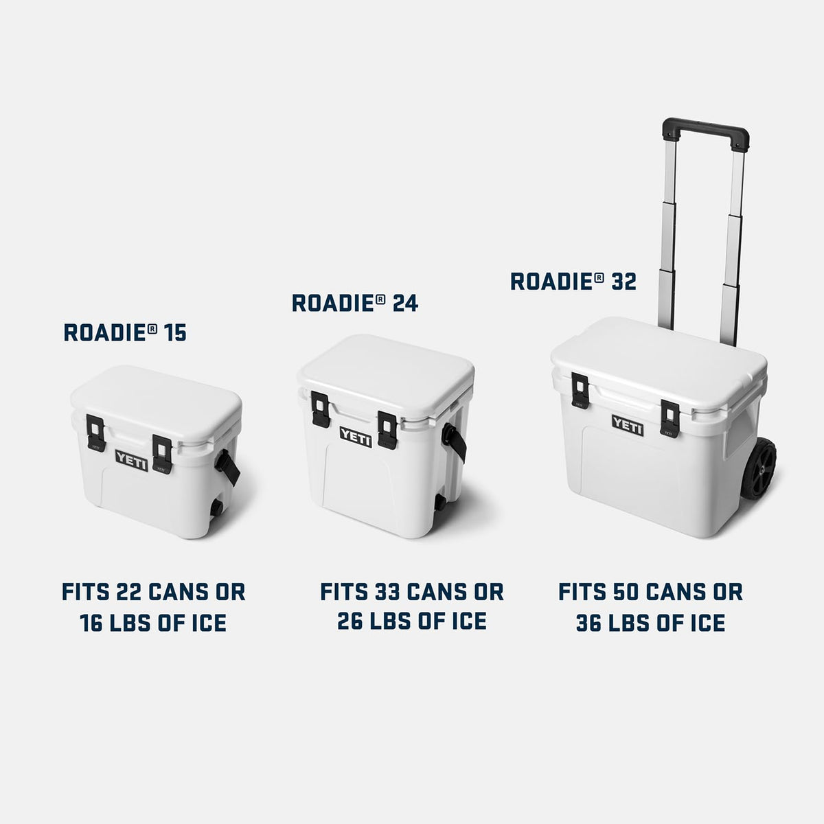 YETI Roadie 24 2.0 Hard Cooler with DoubleDuty Shoulder Strap and Drain Plug, Charcoal