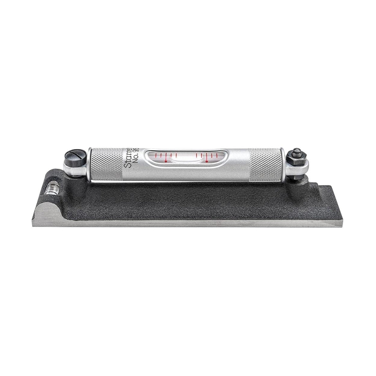 Starrett Machinists' Level with Ground and Graduated Main Vial - Ideal for Machine Shop and Tool Room Use - 6" Length, Cross Test Vial, Without Case - 98-6