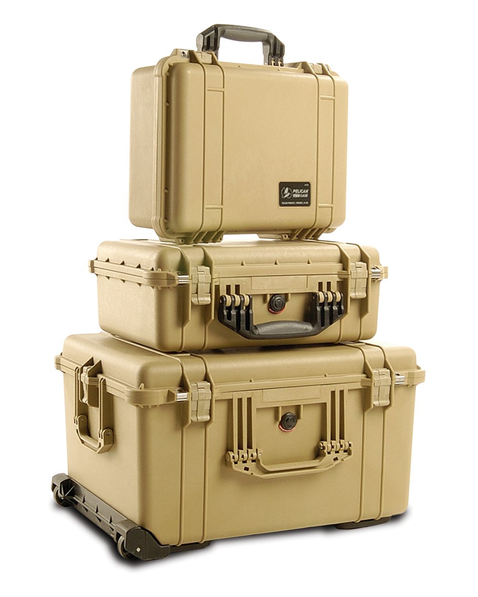 Pelican 1620 Case With Foam (Desert Tan)