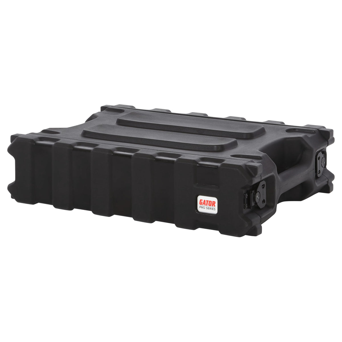 Gator Cases Pro Series 2U Rack Case with Shallow 13" Depth, Roto Molded Made in USA (G-PRO-2U-13)