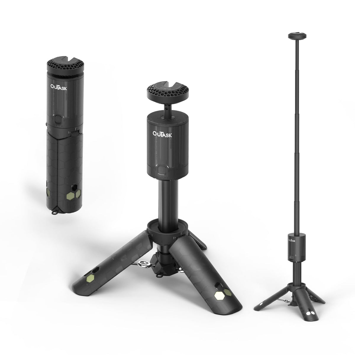 Outask Camping Light Telescopic Lantern Accessories Telescopic Camping Light Case