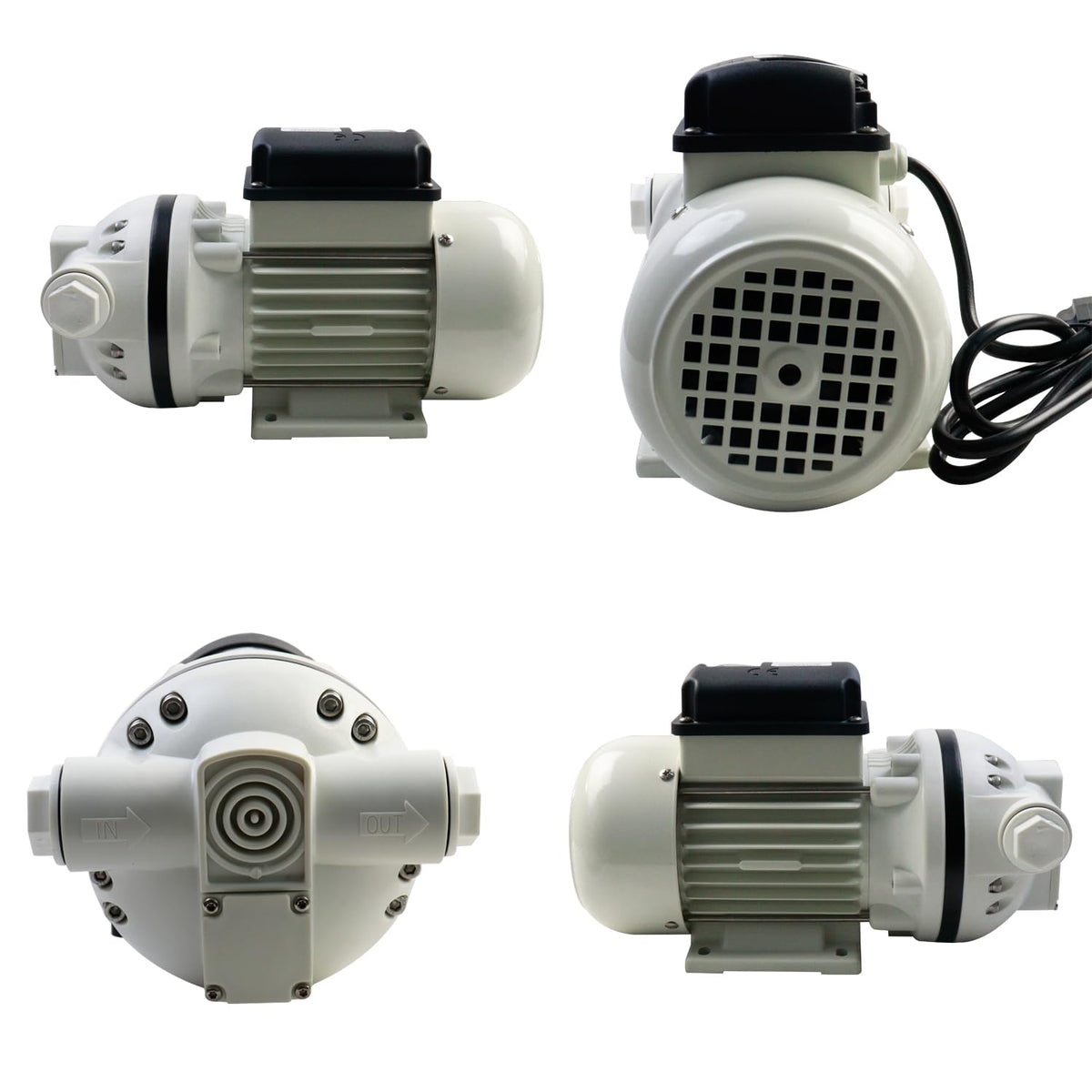 SWANGET AC 110V-120V DEF Transfer Pump for Diesel Exhaust Fluid (DEF) Drum Compatible American Plug, Diaphragm Irrigation Self priming Electric water pump 10.6 GPM 23PSI,14.3lb, Lift 11m,Power 350W