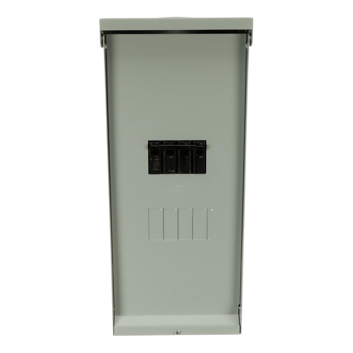 MIDWEST U281C1 • Unmetered Service Entrance Equipment • Weatherproof 200A Unmetered Main • 4 Circuit space • N3R Surface Mounted • NEC Compliant
