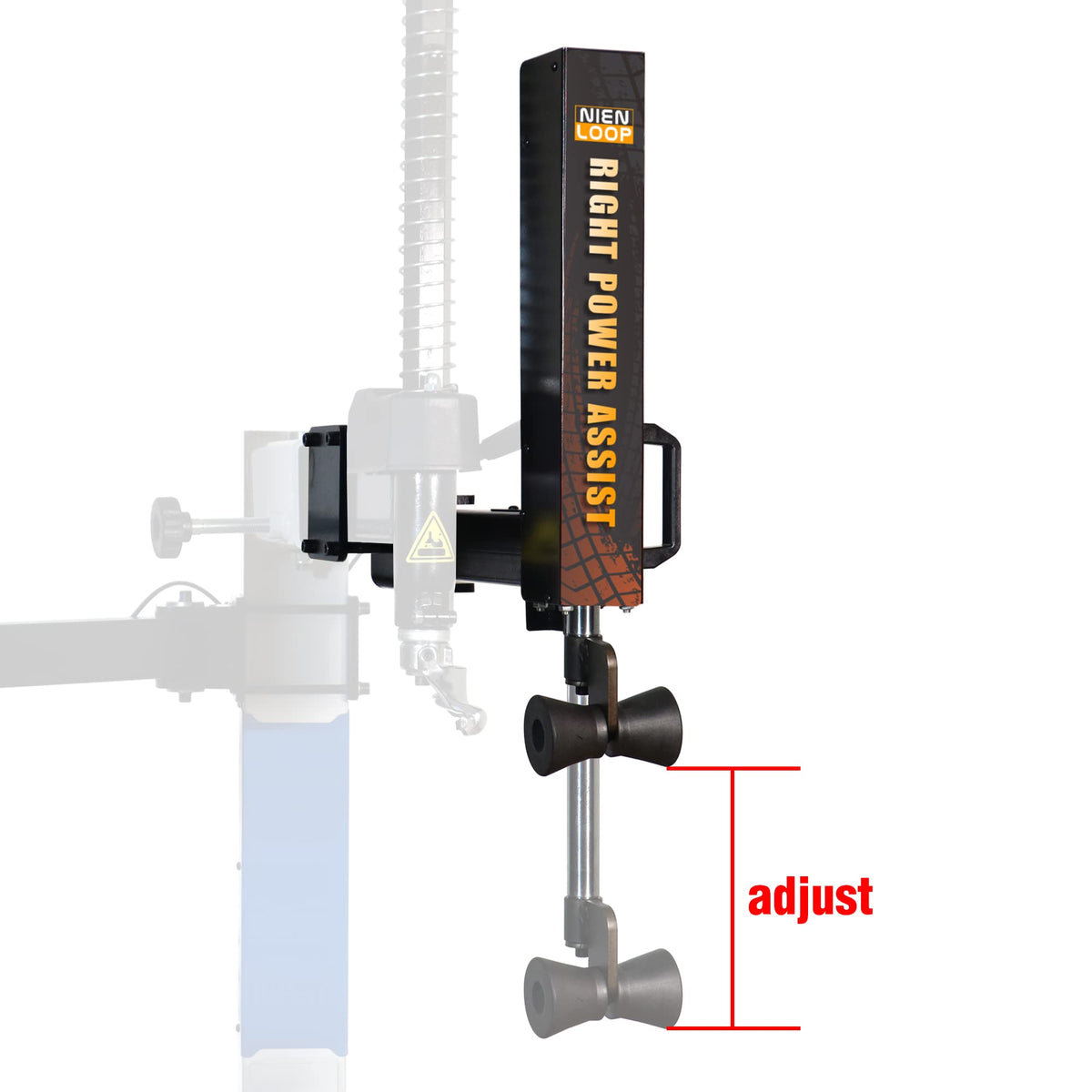 Tire Machine Assist Arm, Semi Tire Changing Tool, Tire Changer Helper Arm, Bead Pressing Tool, Right Arm, Pneumatic Powered,for Low Profile Tire Removing