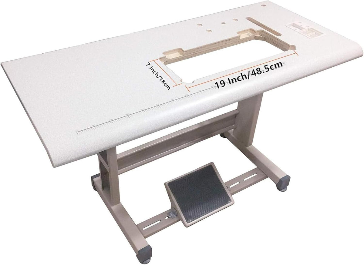 YEQIN "T Legs Sewing Machine Table Stand/Sewing Desk for Juki DDL8700 5550 DU1118 Type Single Needle Lockstitch Sewing Machines