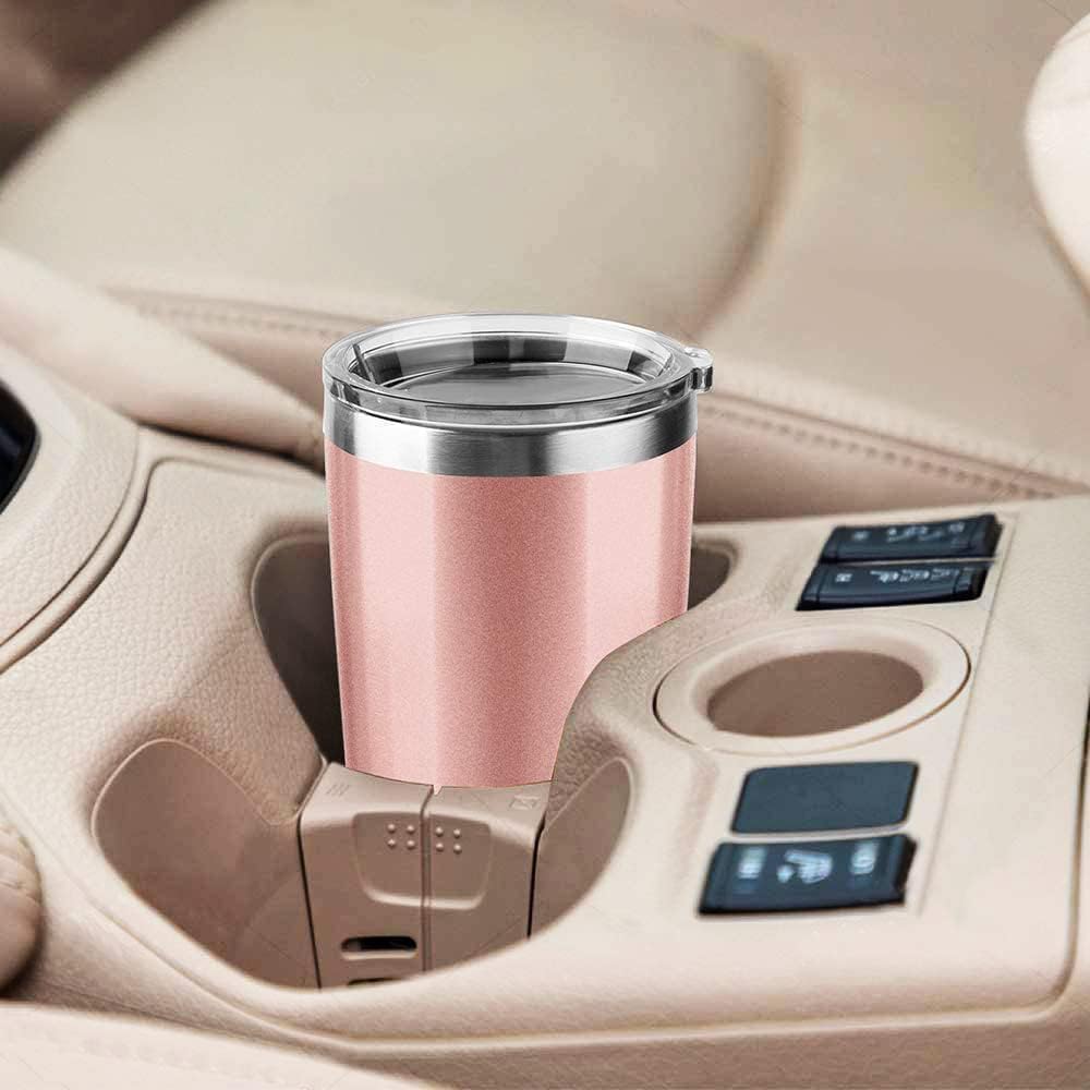 Deitybless 30oz Stainless Steel Travel Mug with Lid, 25 Pack Double Wall Vacuum Insulated Bulk Tumbler, Powder Coated Coffee Cup Suitable for Vehicle Cup Holders (White)