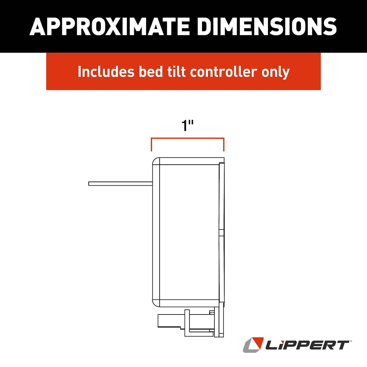 Lippert Hall Effect Replacement RV Bed Tilt Controller Module for 5th Wheel Campers, Travel Trailers, Fits Schwintek Systems, Exact-Match Component - 260793