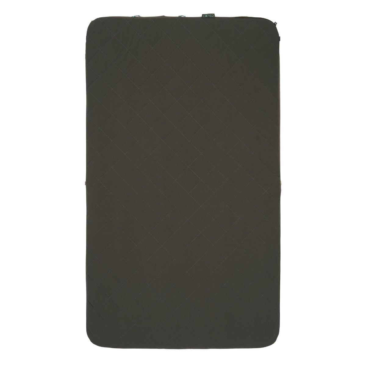 Exped MegaMat LuxeWool Cover, Organic Cotton and Wool Sleeping Mat Cover, Double Wide, Duo Medium