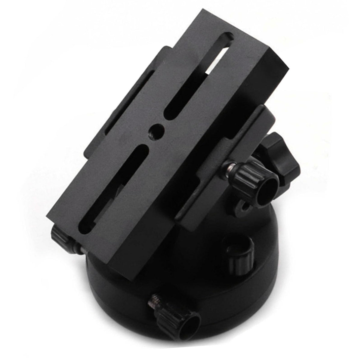 Equatorial Wedge Telescope Mount, Aluminum Alloy Latitude Adjustment Seat for Astronomy and Solar Photography with Universal Compatibility and Precise Control