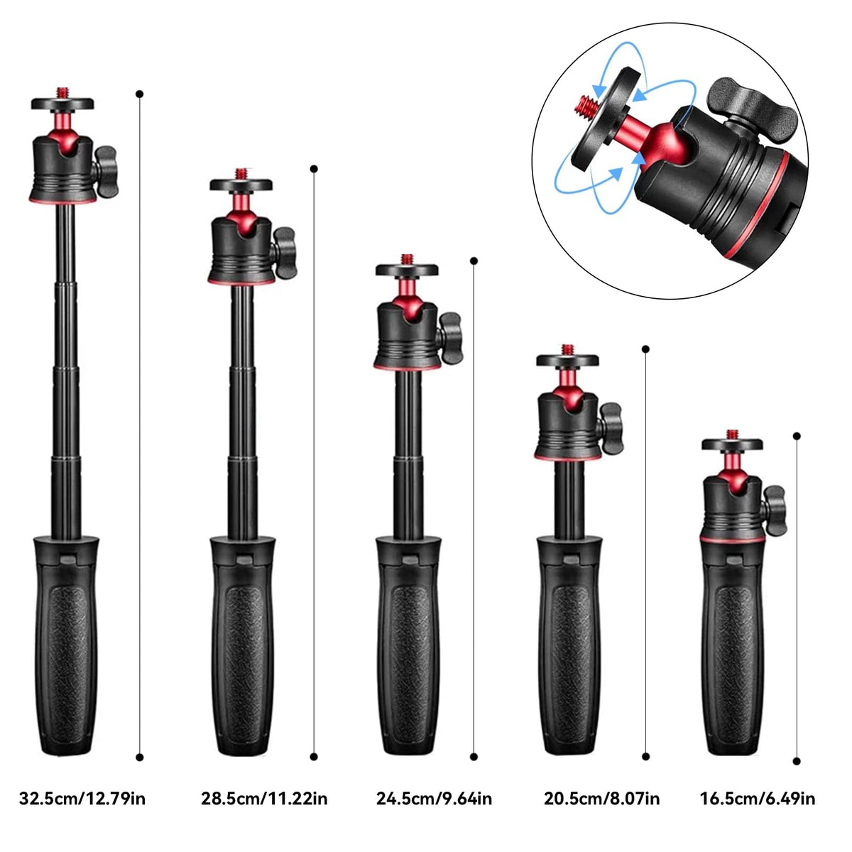 DJI Osmo Action 5 Pro Hiking Combo, Waterproof Action Camera with 1/1.3" Sensor, 4K/120fps Video, Subject Tracking, Stabilization, 8h Extended Battery Life with 2 Batteries, Hiking Accessories