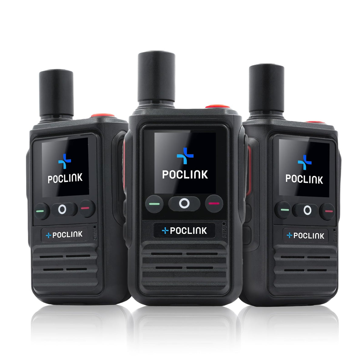 Lifetime Free Global Walkie Talkies Long Range, POC-1 Lite, 4G LTE Unlimited Range POC Two-Way Radios with Bluetooth & APP, 3000mAh Rechargeable Walkie Talkies, Support User Self-Group Creation