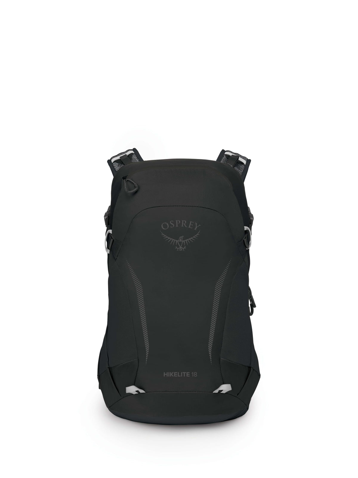 Osprey Hikelite 18L Lightweight Hiking Backpack - Durable Travel Daypack with Rain Cover for Men and Women, Black