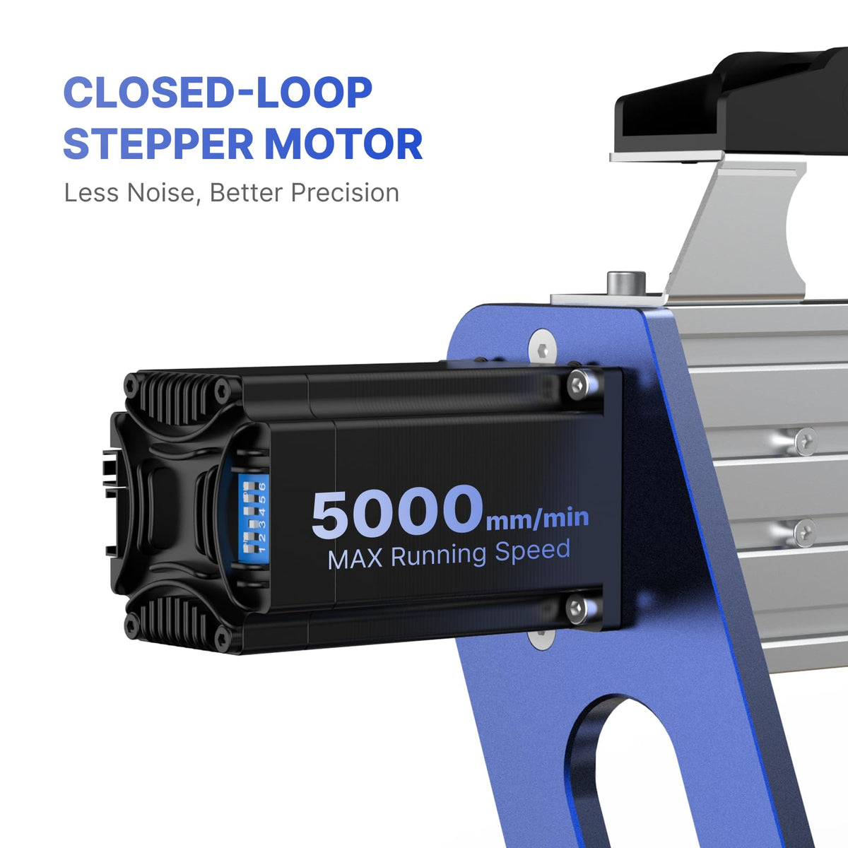 Genmitsu PROVerXL 4030 V2 CNC Router Machine and Compatible 69mm Diameter Spindle Holder Mount