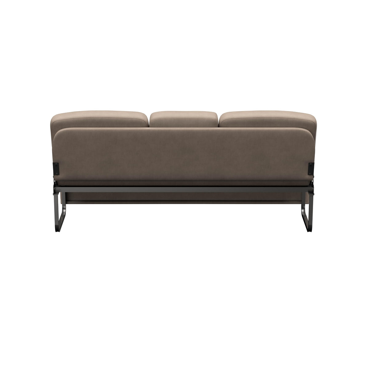 Thomas Payne Signature 72" Driftwood RV Jackknife Sleeper Sofa with Matching Kickboard, Easy Transition, High-Density Foam Cushioning, Fold-Down Center, Dual Cupholders - 2024044413