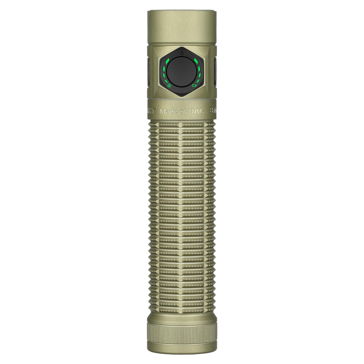 OLIGHT BatonUltra EDC Flashlight Rechargeable, 1800-Lumen 6 Modes Pocket Light with Pure White Light, USB C Bright LED Flashlights with Magnetic Tail Switch for Home Use, Camping, Outdoor(Olive Green)