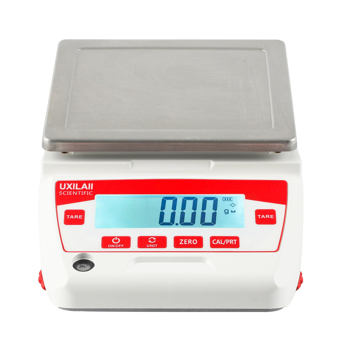 UXILAII SCIENTIFIC Lab Scale 5000g x 0.01g High Precision Electronic Analytical Balance 0.01g Accuracy Laboratory Balance Digtal Scale Gram Scale Jewelry Scale with 1Kg Calibration Weight
