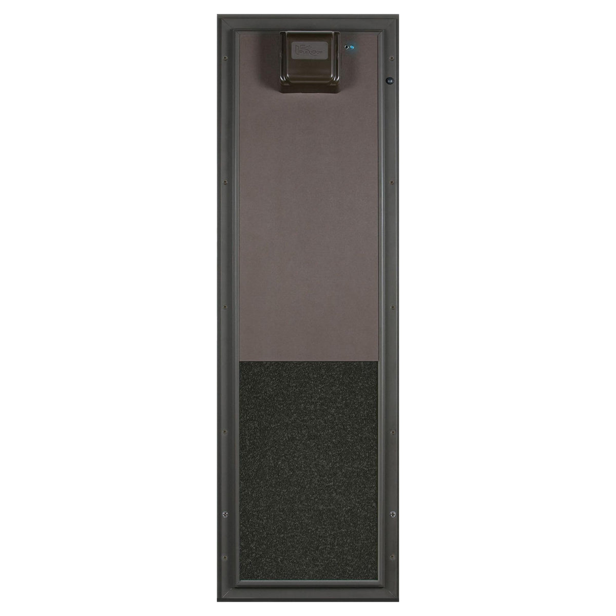 PlexiDor Performance Pet Doors Electronic Dog Door Large Bronze Door Mount