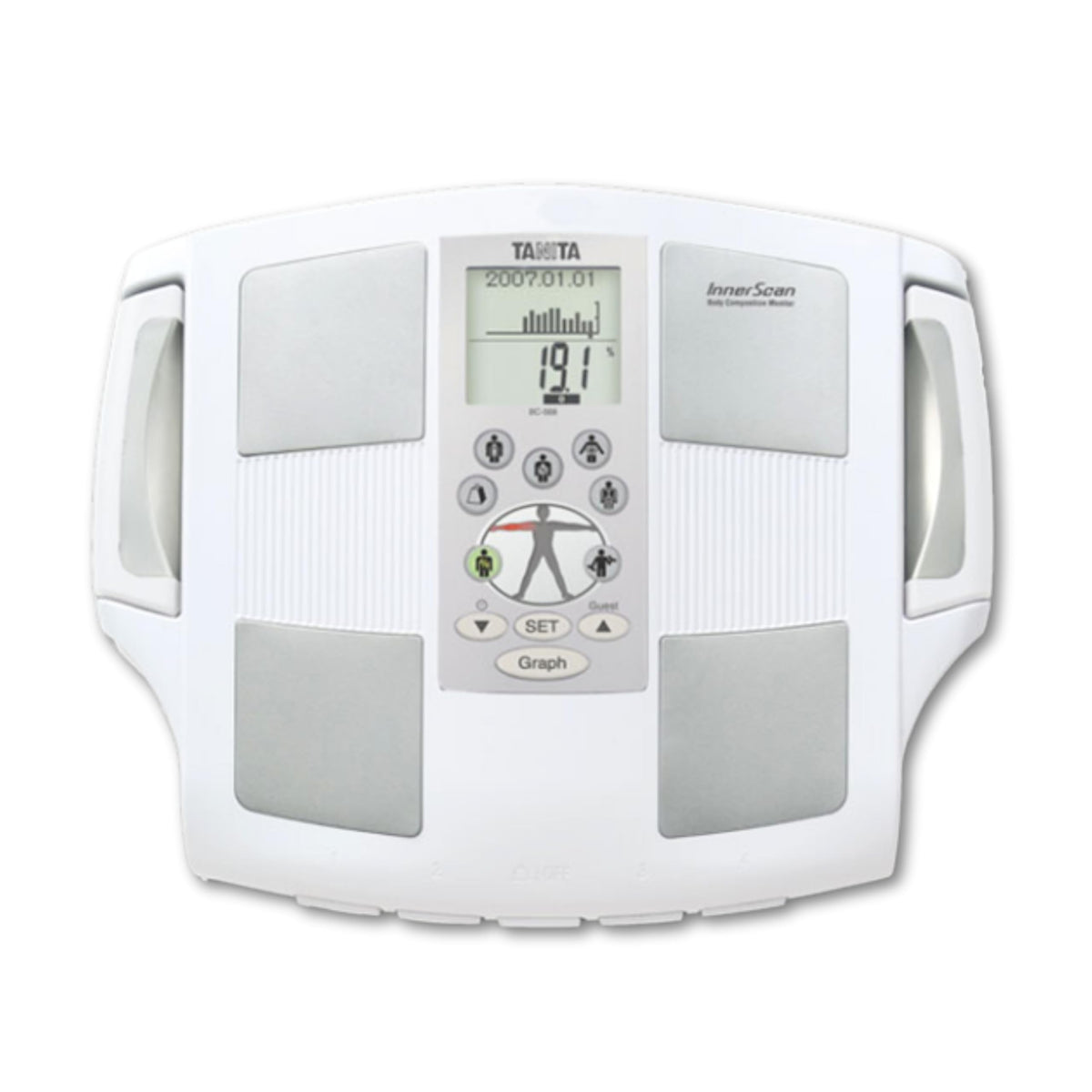 Tanita BC-568 InBody Digital Scale - Japan Technology Segmental Body Composition Analyzer with Smart BMI, Fat, Muscle Mass Measurement, and Nutrition Tracking - FDA Cleared, HSA/FSA Eligible