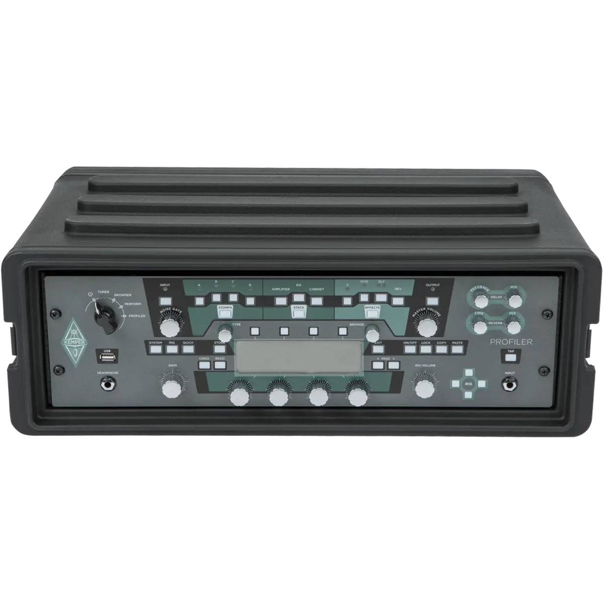 SKB Shallow Rack 3U - Roto-Molded for Durability & Impact Resistance, Waterproof & Stackable Design, with Twist Latches & Rubber Feet - Ideal for Secure Equipment Storage & Transport, Black