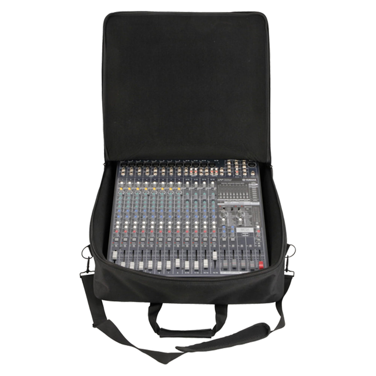 SKB Cases 1SKB-UB2020 UB Series Mixer Case, Padded Audio Equipment Bag for DJ Mixer, Recorder, Controller and Studio Gear, 20 x 20 x 5 Inch, Black