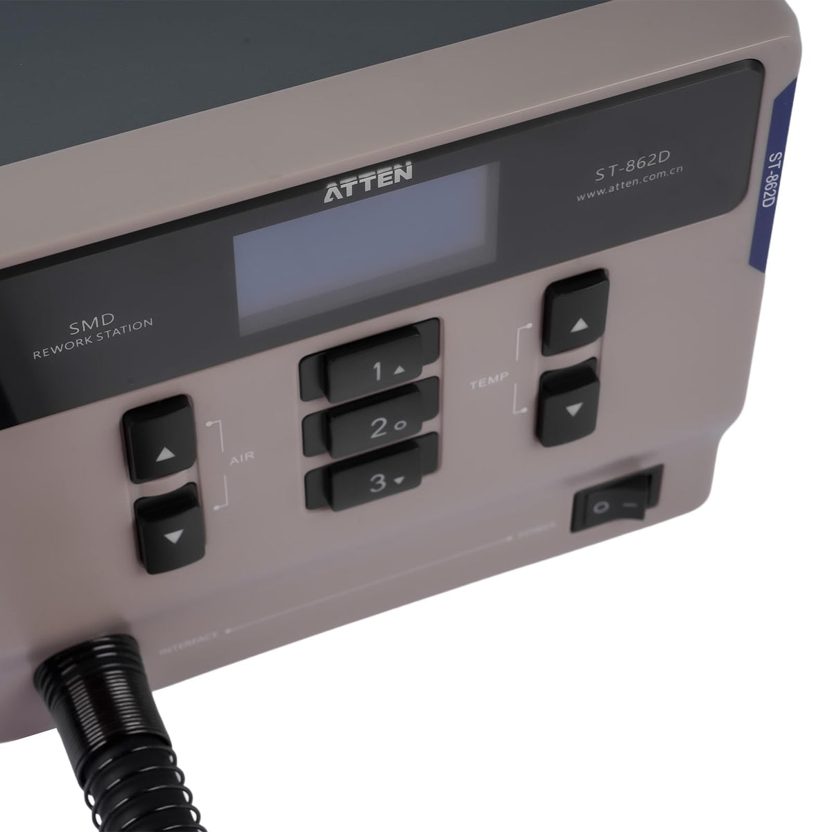 Getanye ST-862D Hot Air Gun Soldering Station, 1000W Digital Display Rework Station, Automatic Sleep, Adjustable Temperature, ST862D