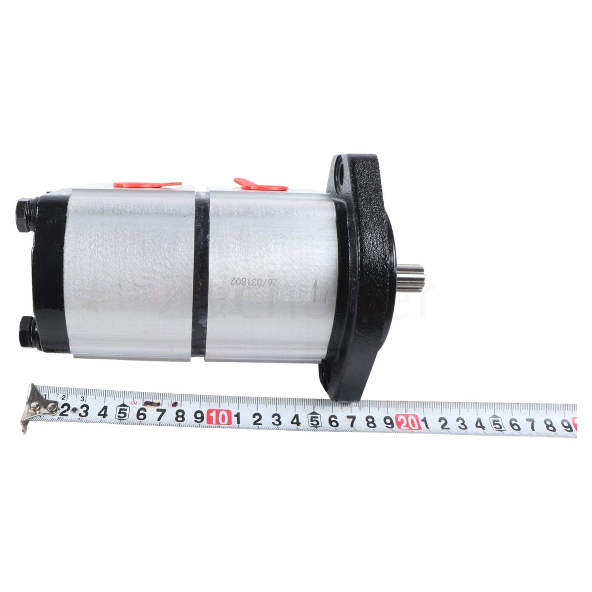 Zachager PGP51088G3LP Hydraulic Double Gear Pump Fast Response & Durable Hydraulic Gear Pump Direct Replacement for Suitable for AGT Skid Steer Loader KTT23 Series