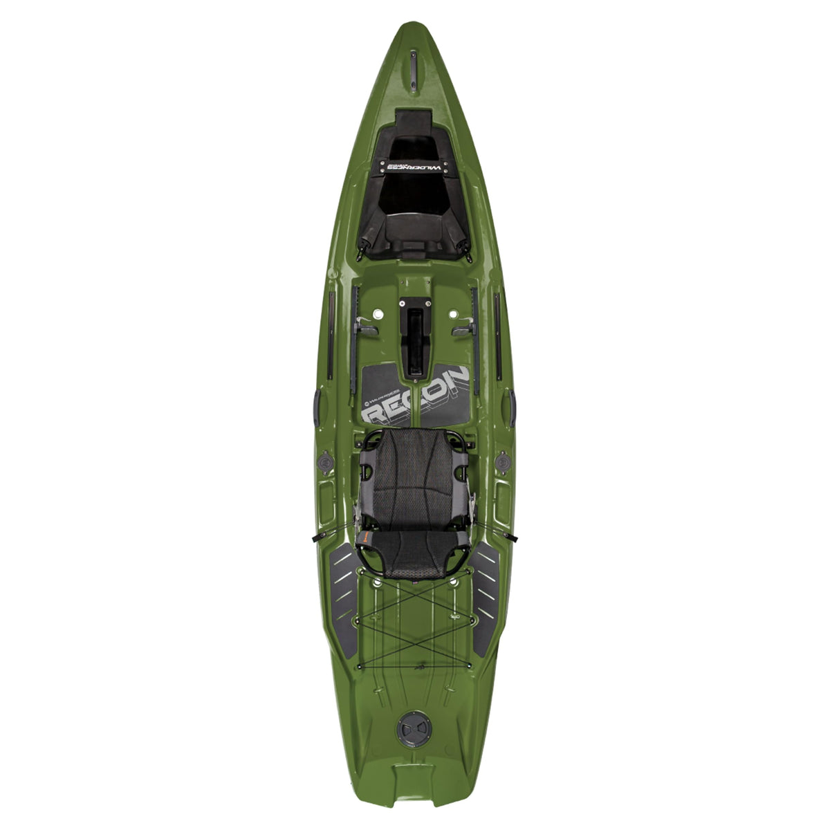 Wilderness Systems Recon 120 - Sit on Top Fishing Kayak - 360 Degree ACES seat - 12 ft - Ranger Green