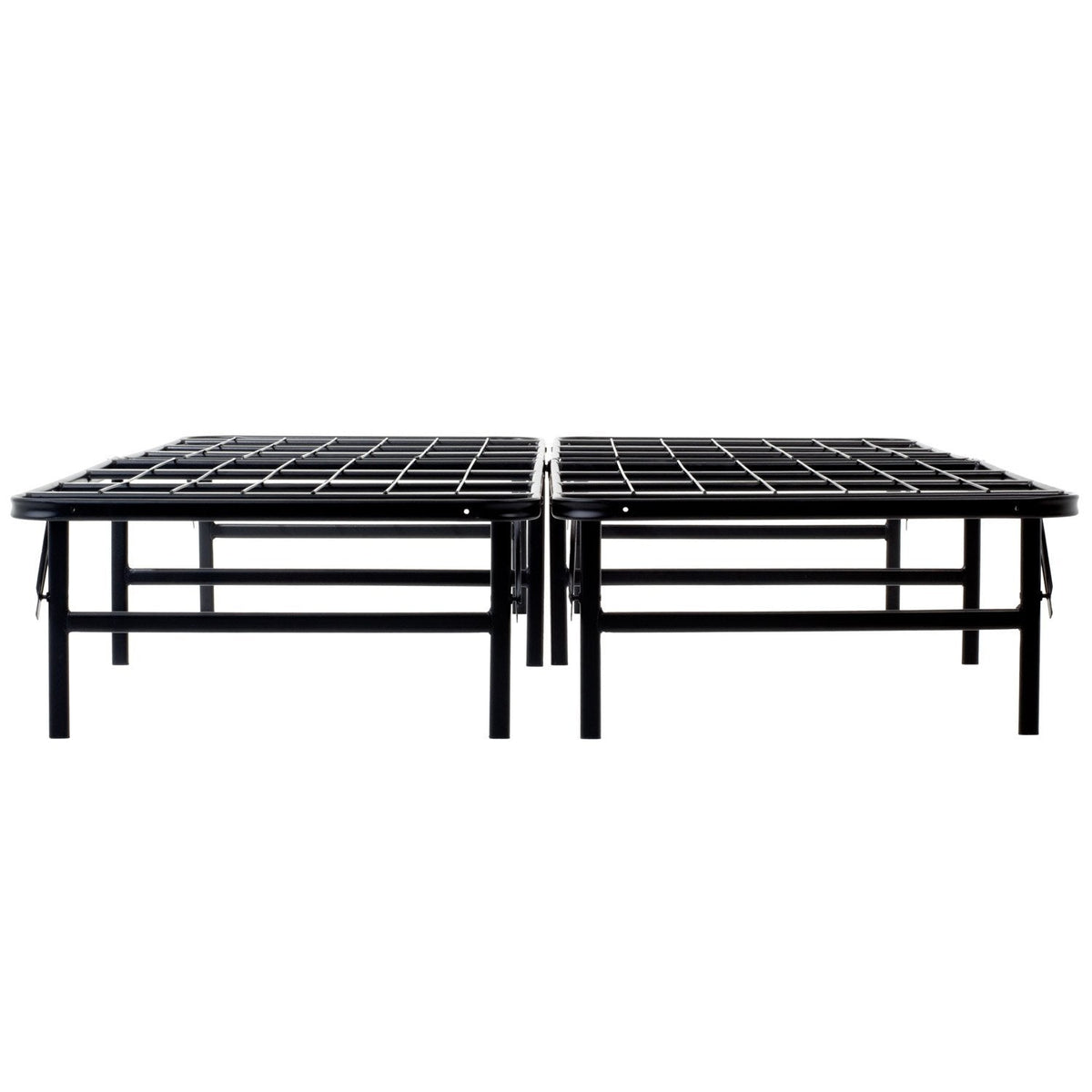 STRUCTURES Foldable Bed Base - Platform Bed Frame and Box Spring in One - Strong and Sturdy Support - Quiet Noise Free - Quick, Easy Setup - Twin XL